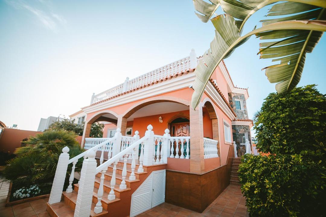 Villa Morada Sonneland con piscina privada climatizada Maspalomas  Esterno foto